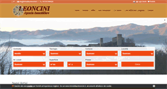 Desktop Screenshot of immobiliareleoncini.it